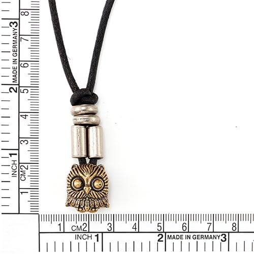 Herren lederkordel halskette - herren,