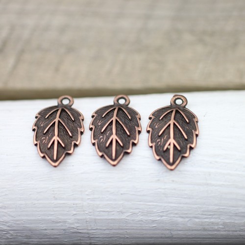 Blatt anhänger charms - 10,