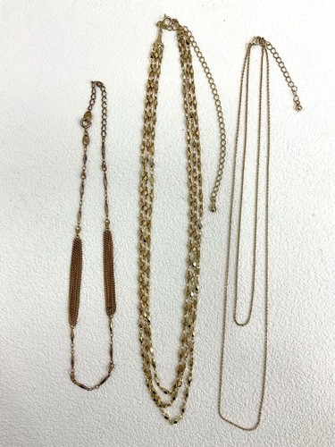 Vintage gold kette halskette - vintage,