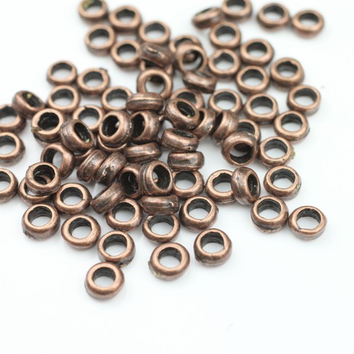100 metallperlen spacer - spacer, 6