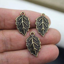 10 Blatt Anhänger Charms