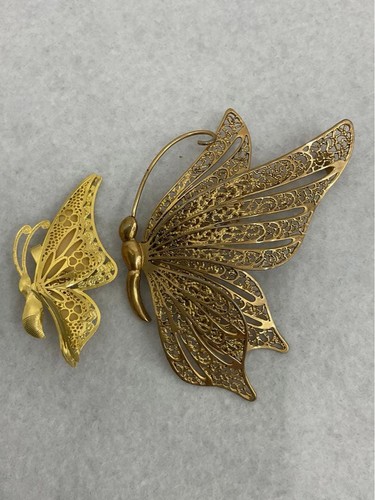 Vintage gold schmetterling - gold,