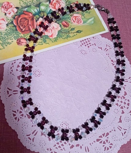 Vintage granat kristall - &,