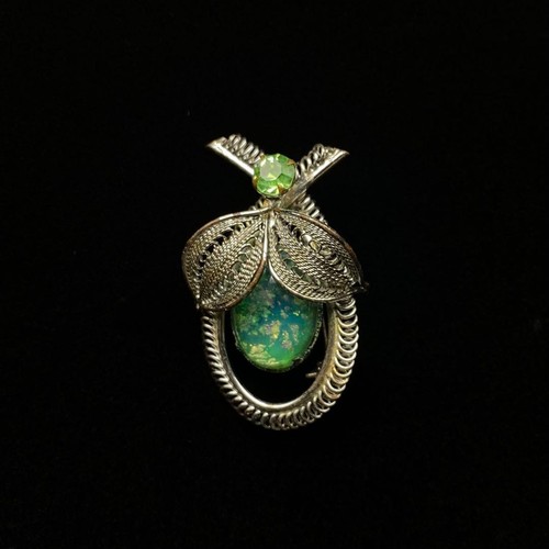 Vintage brosche corsage opal - vintage,
