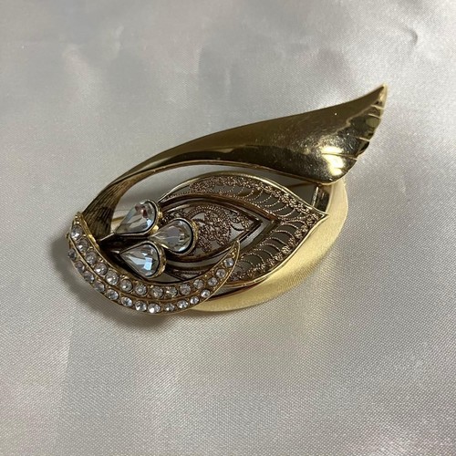 Vintage strass brosche antik - strass,